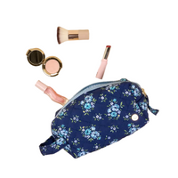 Essentials Quilted Cosmetic Pouch