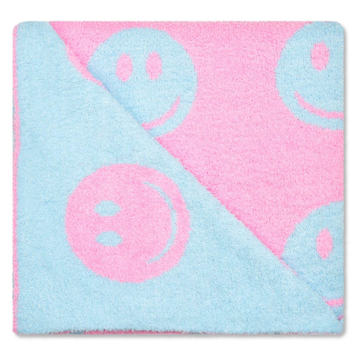 Made You Smile Cozy Knit Blanket