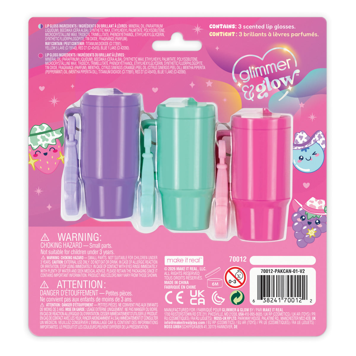 Tumbler To Go Lip Gloss Set
