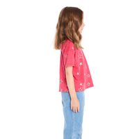 Tossed Glitter Stars Tee