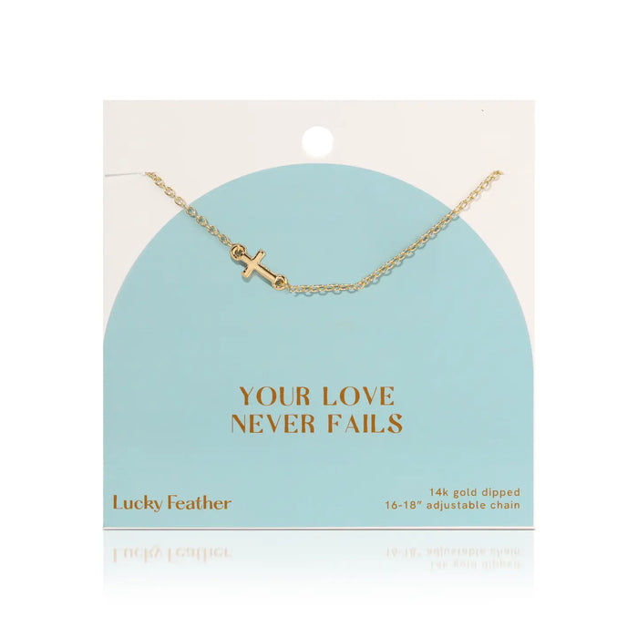 Faith Collection Necklace - Your Love Never Fails
