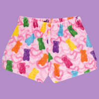 Beary Sweet Plush Shorts