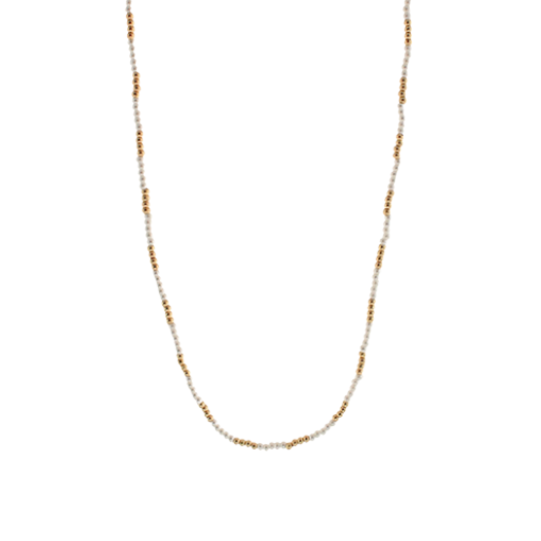 Pearl CCB Beaded Choker