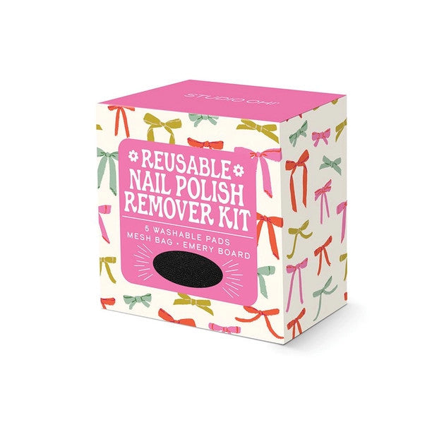 Put a Bow on It Reusable Nail Polish Remover Kit