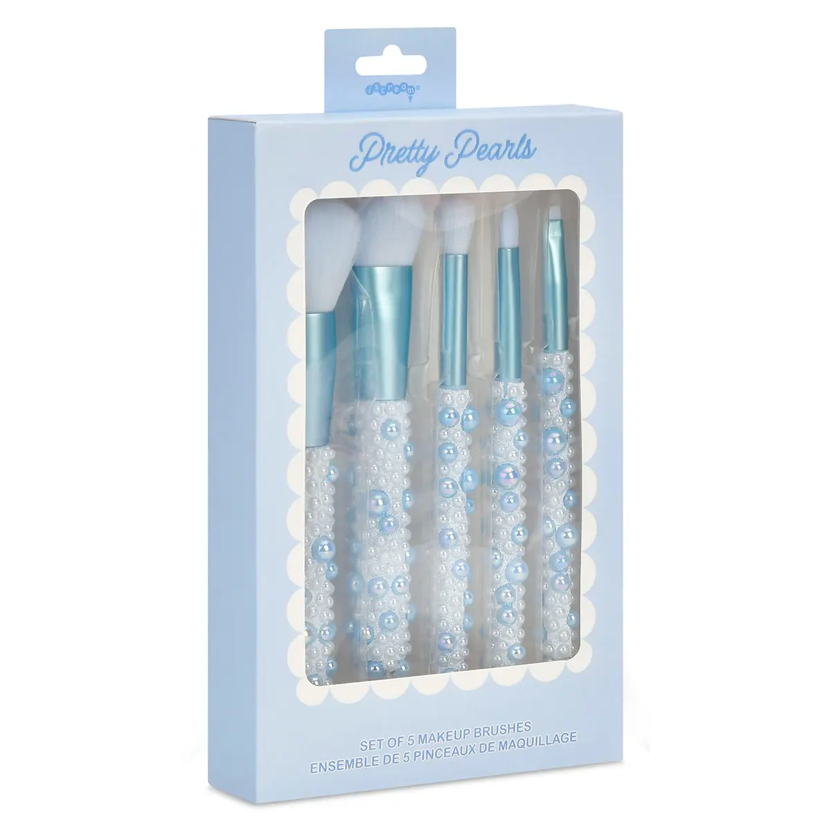 Blue Pearl Makeup Brush Set