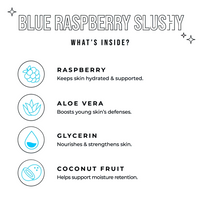 Blue Raspberry Slushy Kid's Mask