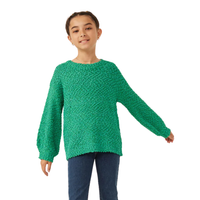 Popcorn Knit Sweater