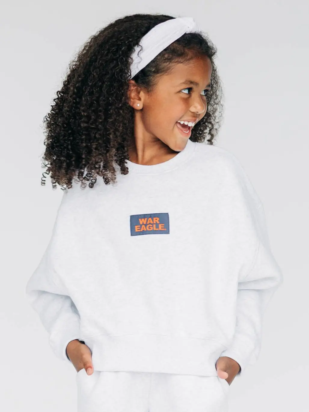 Becca Boxy Crew Neck War Eagle
