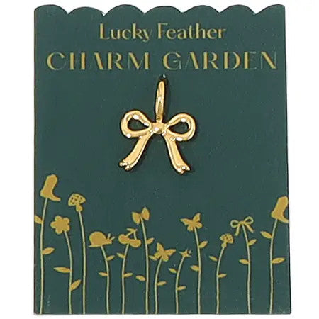 Charm Garden - Bow Charm - Gold