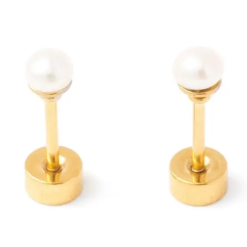 Mini Pearl Stud Earrings