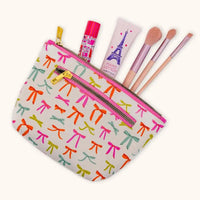 Put A Bow On  It Clutch Cosmetic Pouch