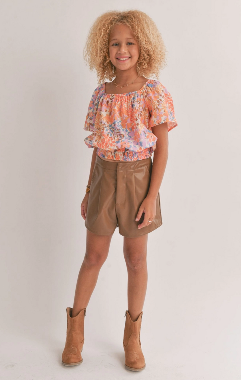 Moonscapes Square Neck Top