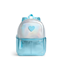 Kane Double Pocket Backpack - Blue Iridescent