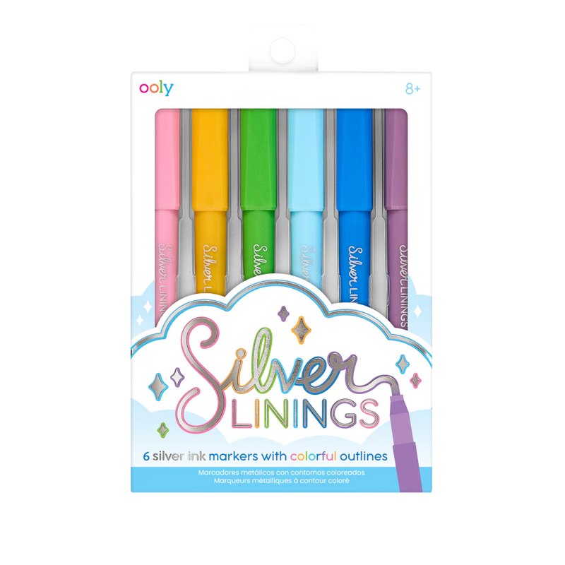 Silver Linings Outline Markers