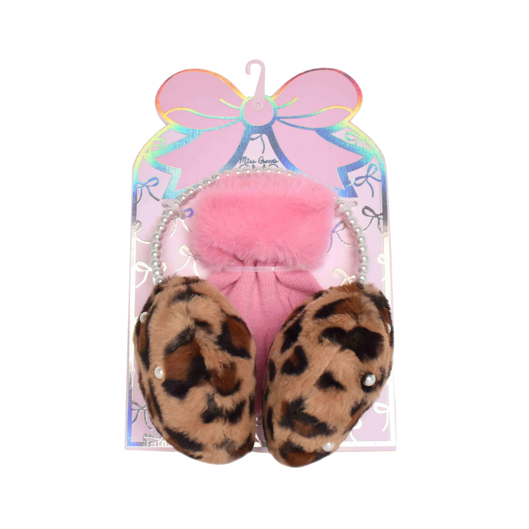Pearl Headband Ear Muff & Glove Set