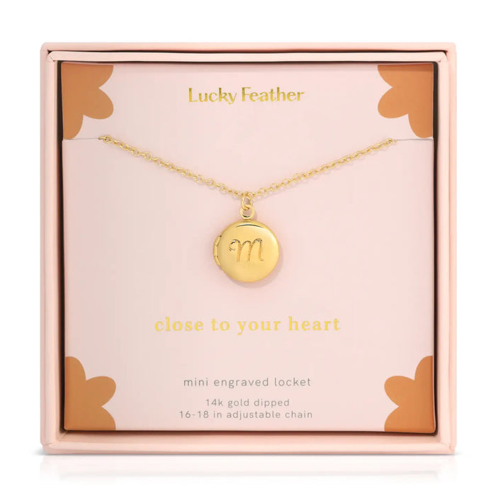 Mini Engraved Locket