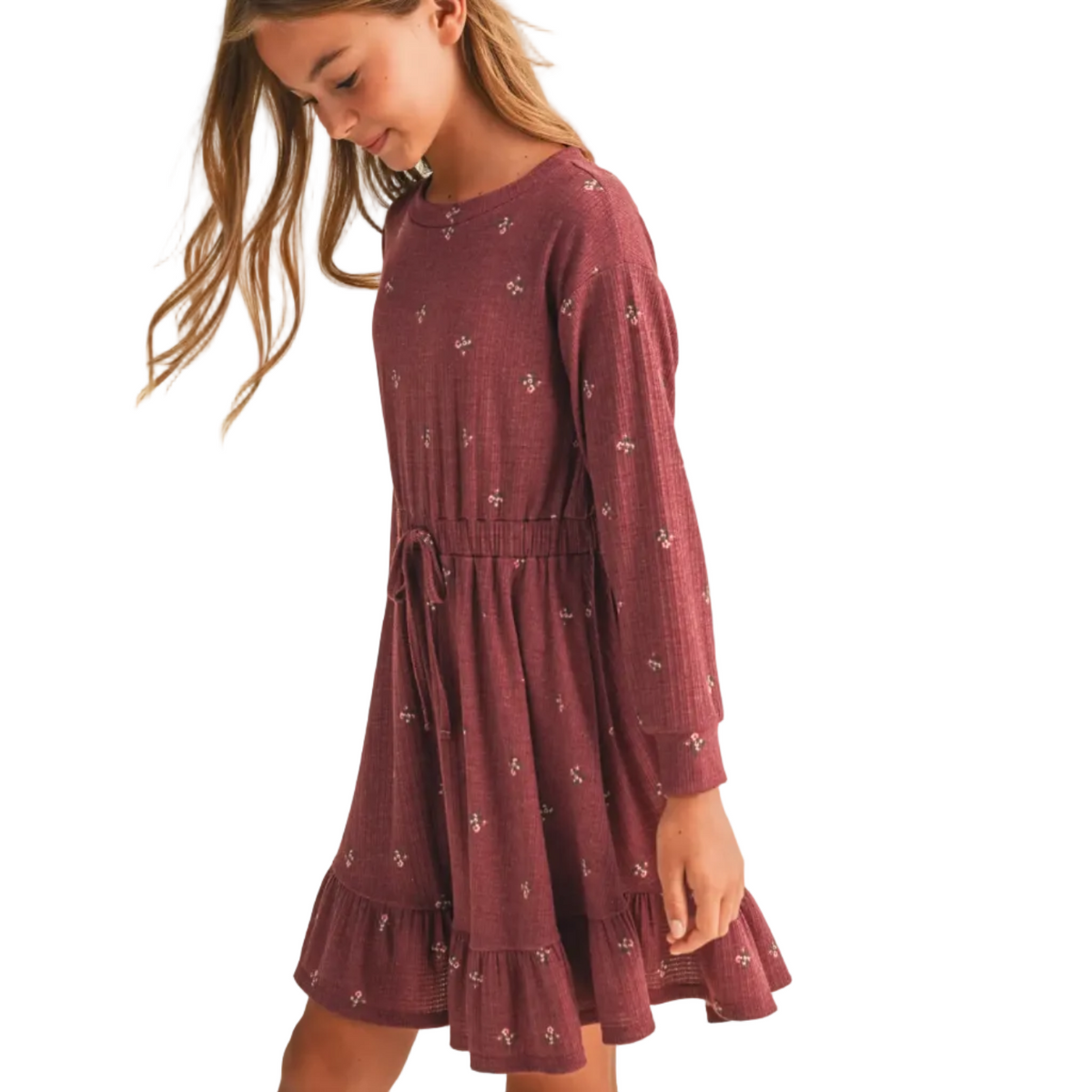 Knit Long Sleeve Dress