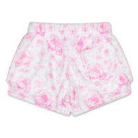 Pretty Pink Toile Plush Shorts