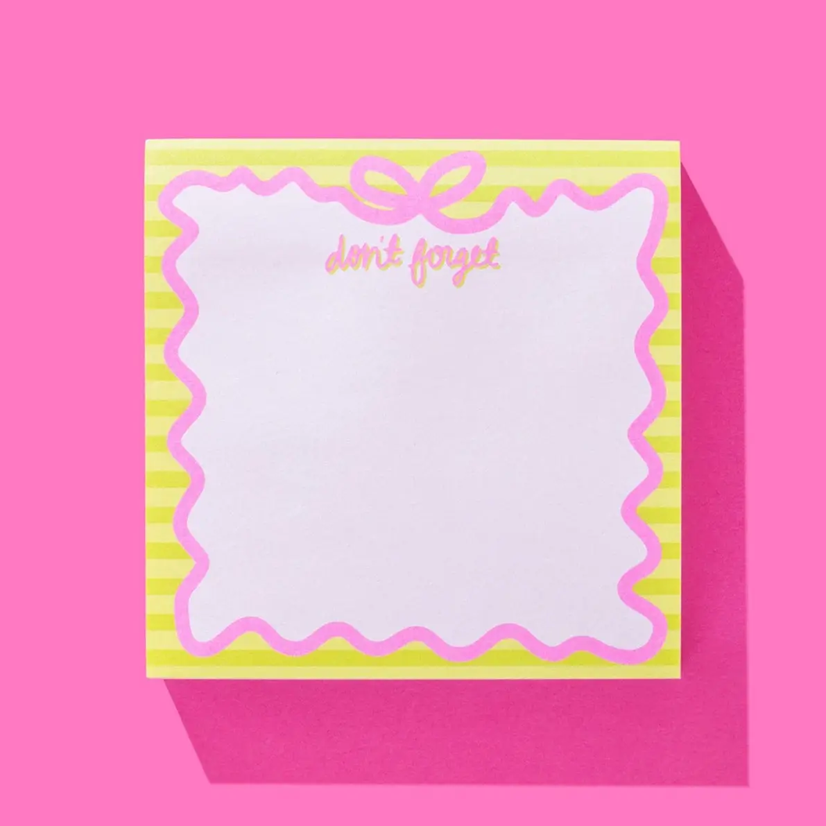 Sticky Notes Pad - "Don't Forget" - 300 Sheets