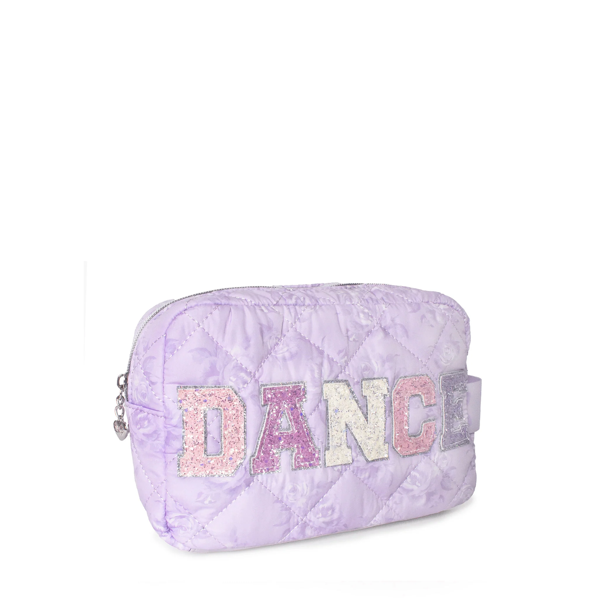 Dance Floral Printed Quilted Pouch