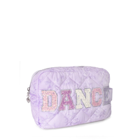 Dance Floral Printed Quilted Pouch