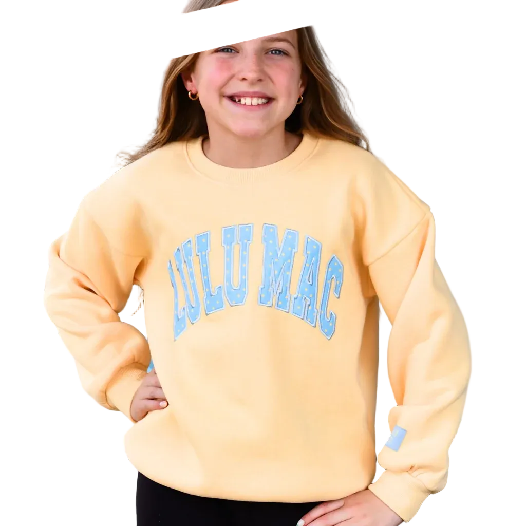 Lulu Mac Polka Dot Sweatshirt