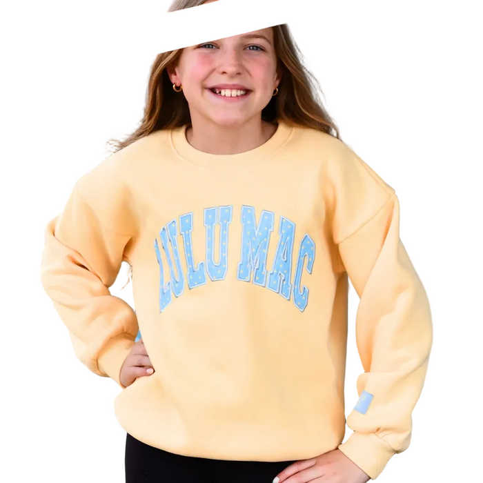 Lulu Mac Polka Dot Sweatshirt