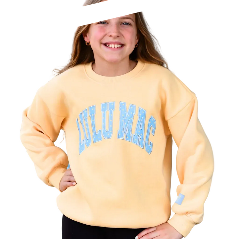 Lulu Mac Polka Dot Sweatshirt