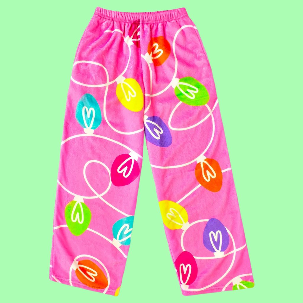 Tinsel & Glow Plush Pants