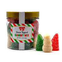 Sanded Gummy Trees & Snowmen