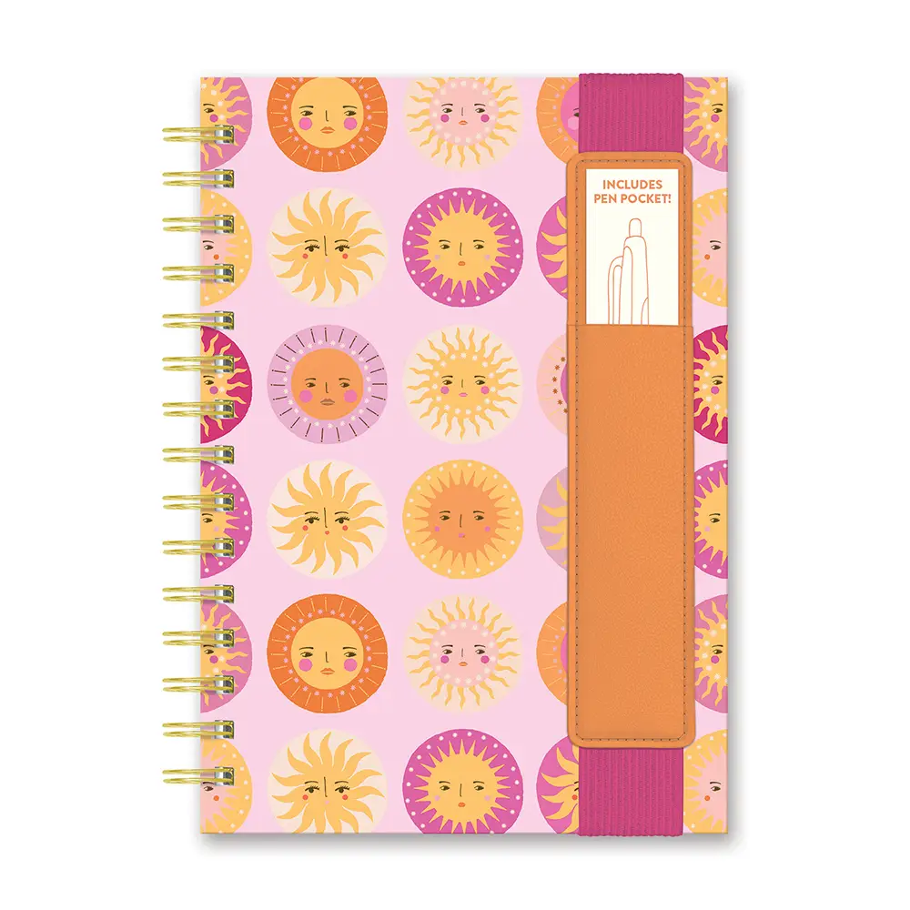 On the Sunny Side Oliver Notebook w/ Pen Pocket