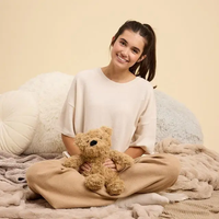 Brown Curly Bear Warmies