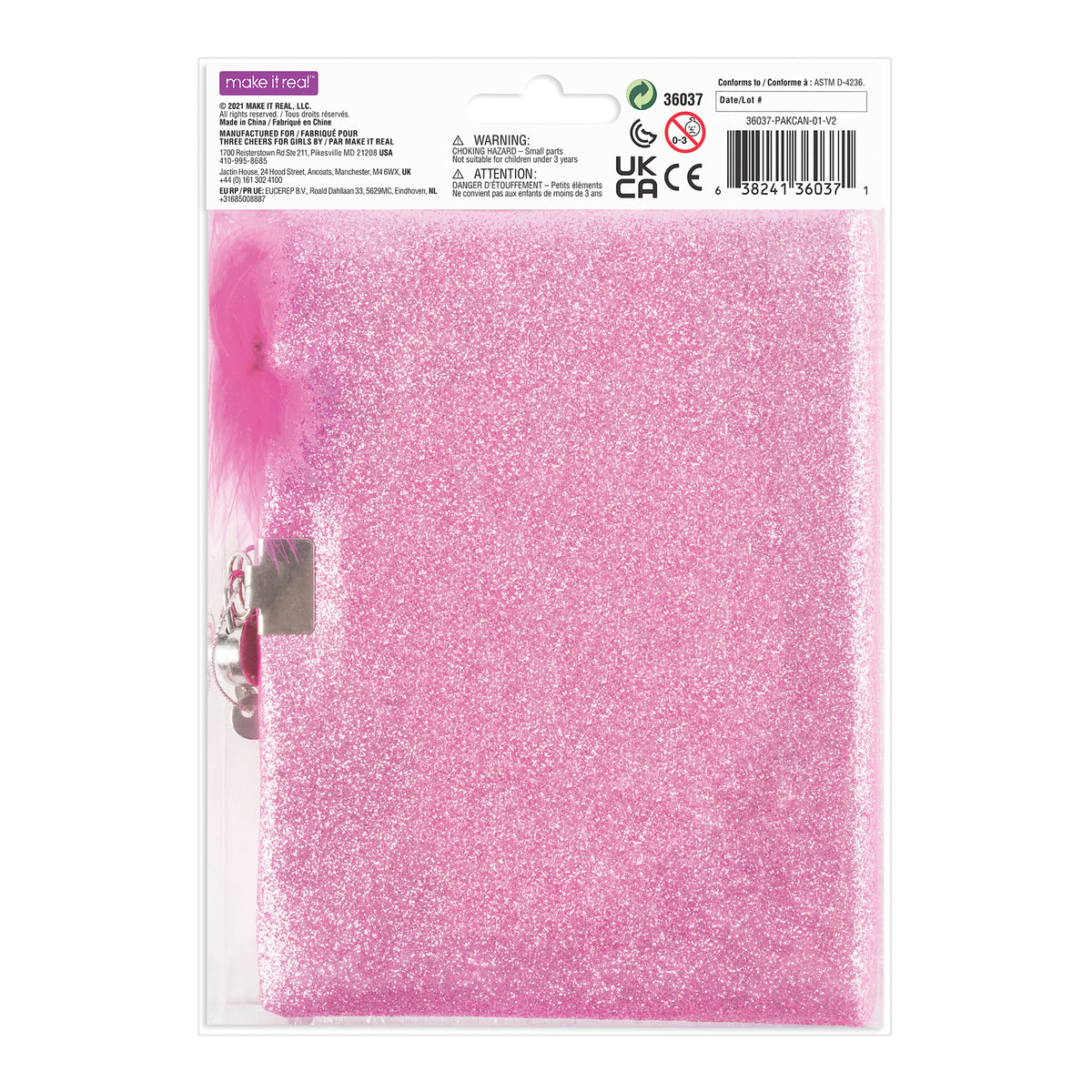 Born To Sparkle Glitter Journal