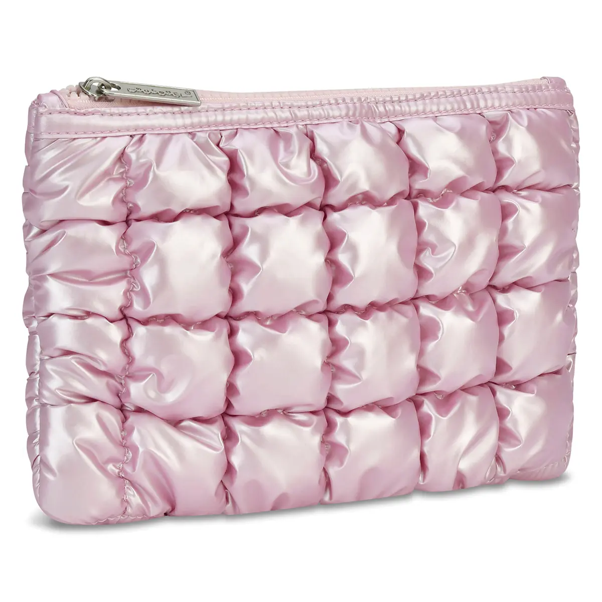 Icy Rose Puffer Pouch