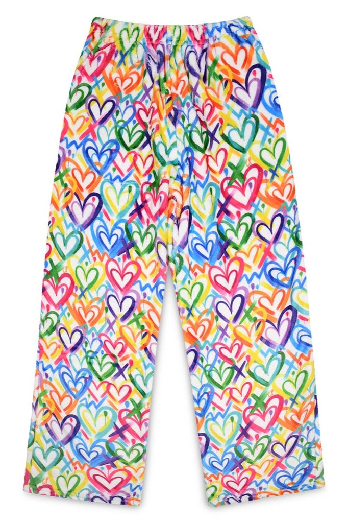 Corey Paige Hearts Plush Pants