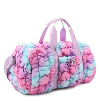 Quilted Scrunchies Bow Large Duffle Bag w/ Coin Purse