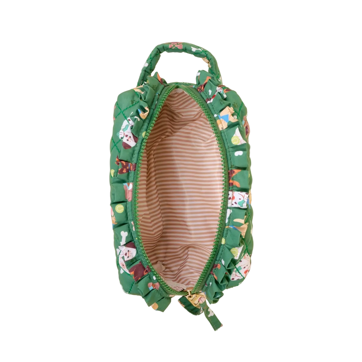 Essentials Quilted Cosmetic Pouch