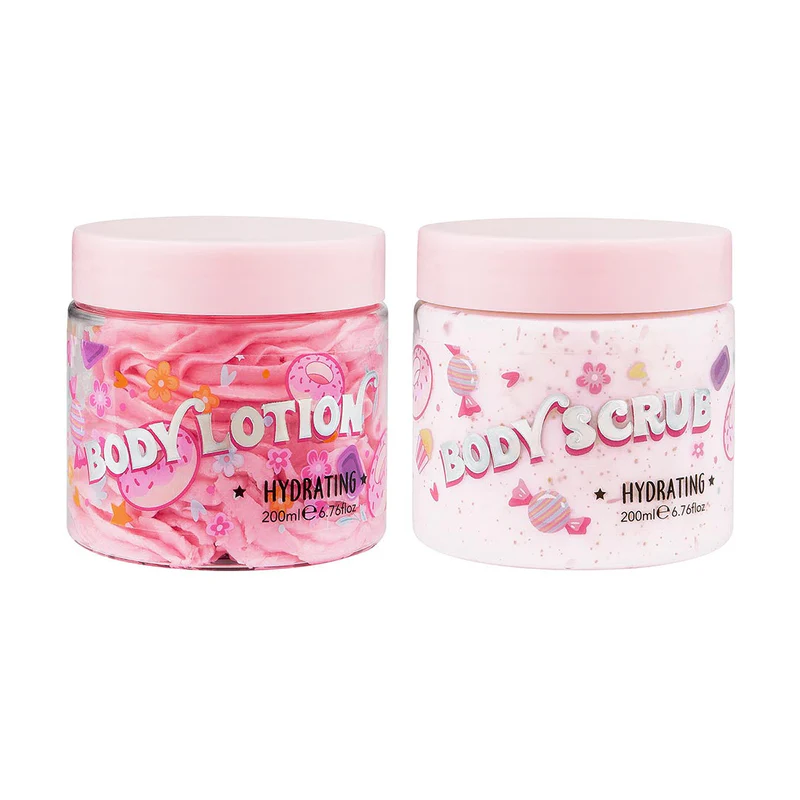 Sweetea Body Scrub & Body Lotion Gift Set