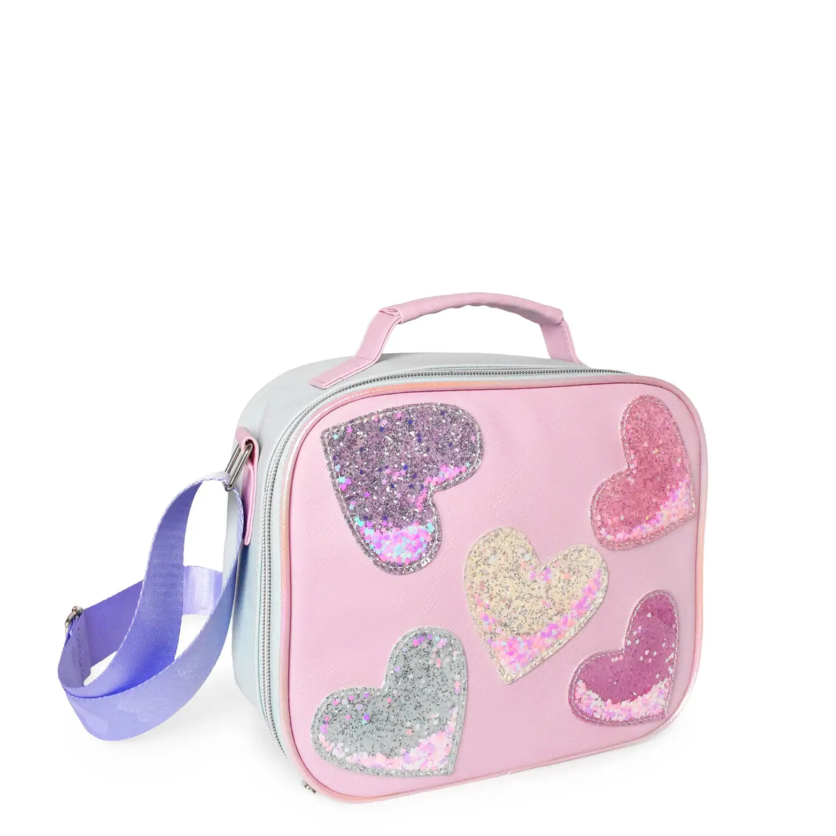 Confetti Hearts Lunch Bag