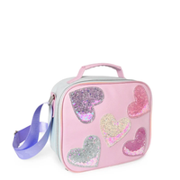 Confetti Hearts Lunch Bag