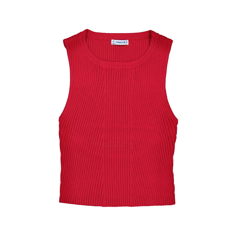 Knit Top With Back Cut Out