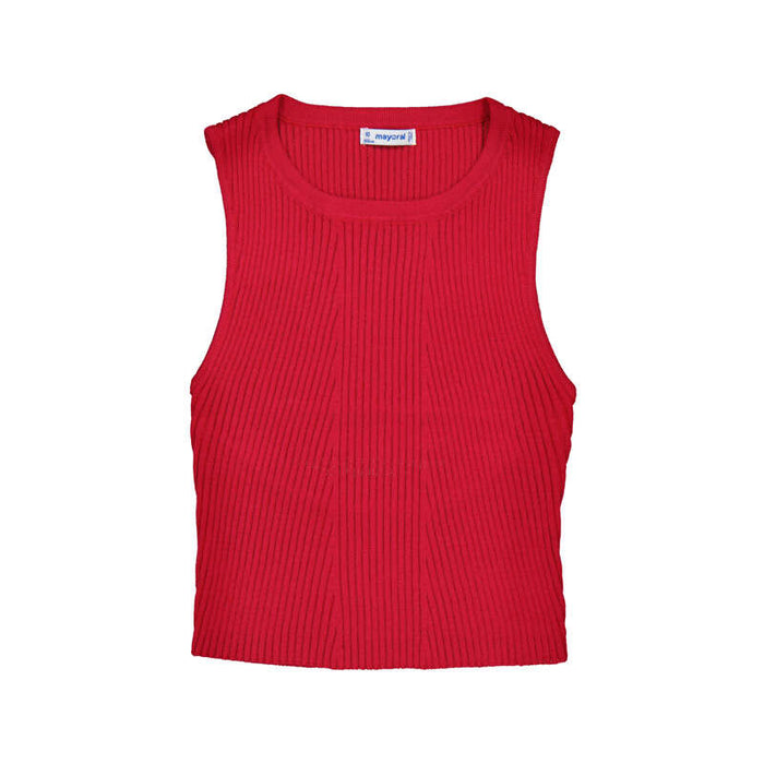 Knit Top With Back Cut Out