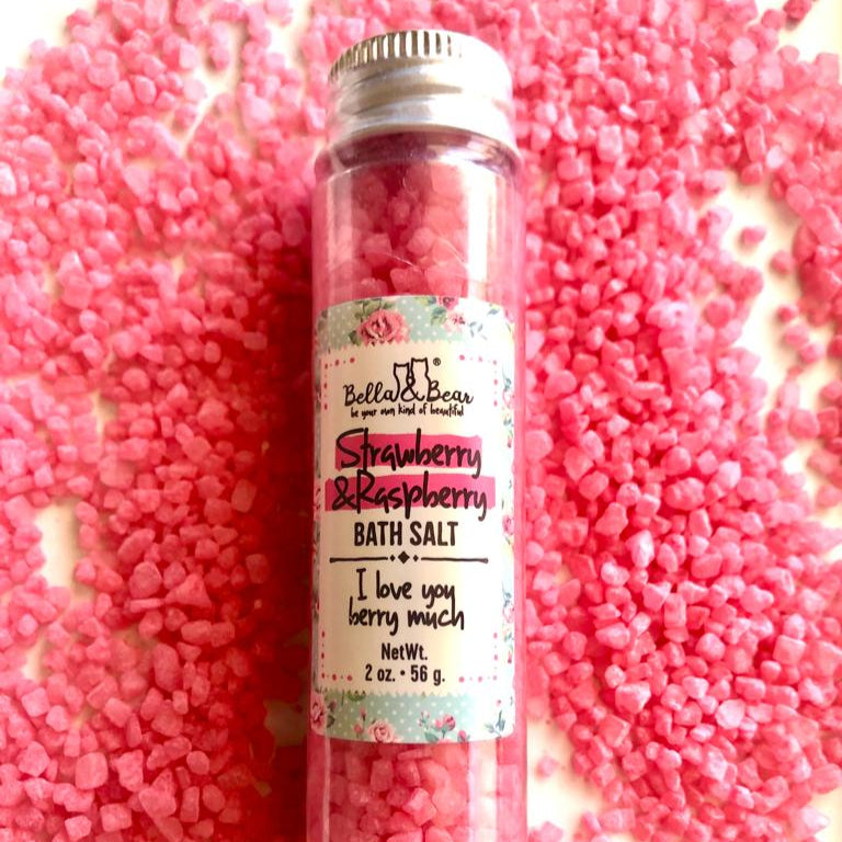 Bath Salts - Strawberry & Raspberry