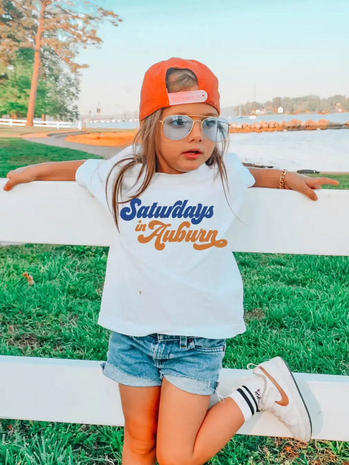 Saturdays In Auburn Youth Tee