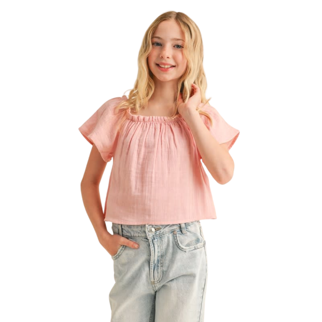 Peasant SS Loose Fit Top