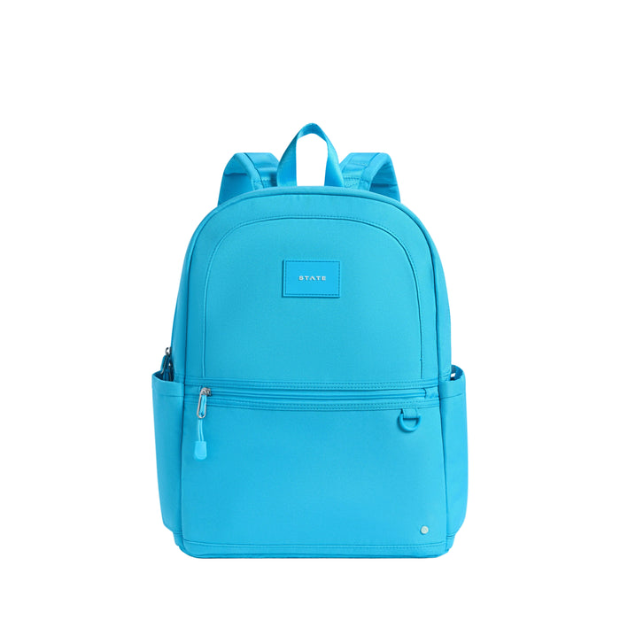 Kane Double Pocket Backpack - Bright Blue
