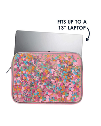 Flower Shop Confetti Laptop Sleeve