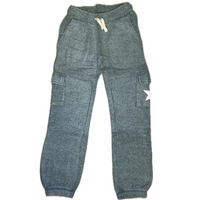 Reverse Fleece Cargo Pants With Star PCO