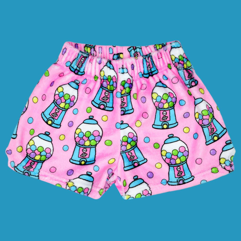 Bubble Gum Fun Plush Shorts