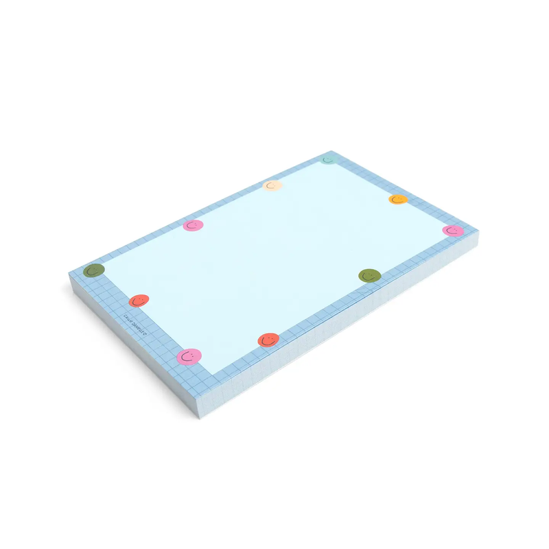 Smiley Grid Notepad